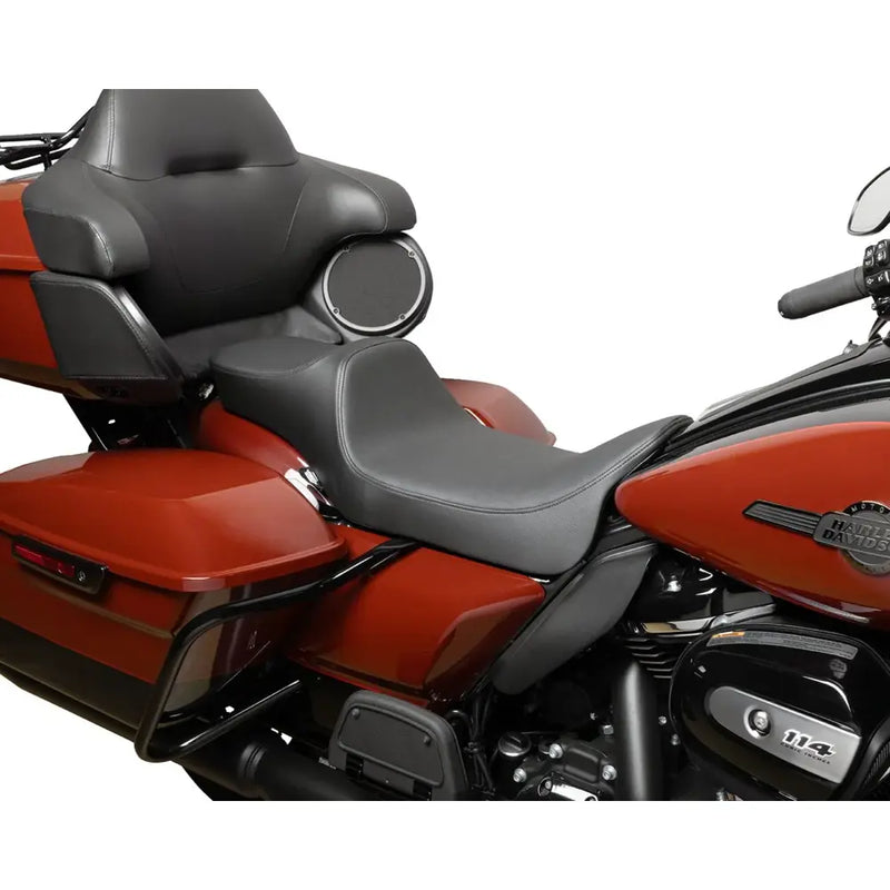 Drag Specialties Predator III 2-Up Extended Reach Sadel till Harley