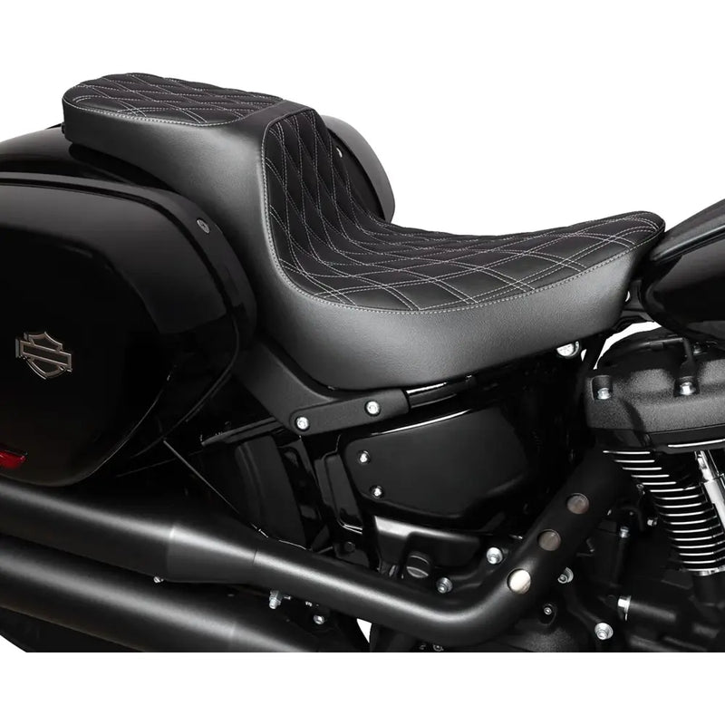 Drag Specialties Performance Predator 2-Up Sadel till Harley