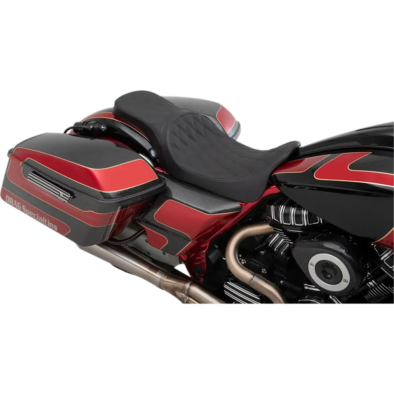 Drag Specialties Predator 2-Up Sadel till Harley 