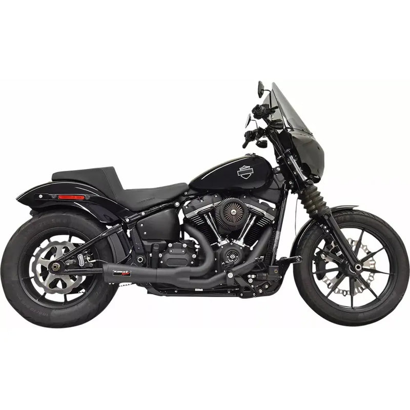 Bassani The Ripper Short 2-till-1 Avgassystem till Harley