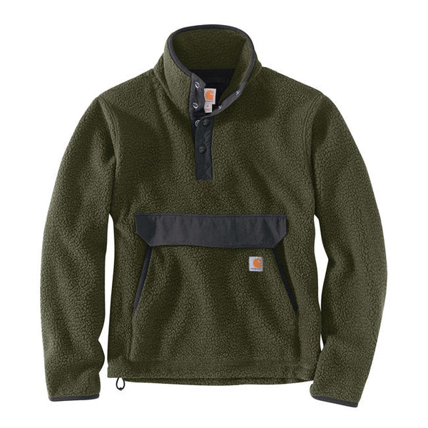 Carhartt Fit Fleece Pullover Dark Green / S