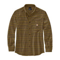 Carhartt Flannel Plaid Shirt Brown / S