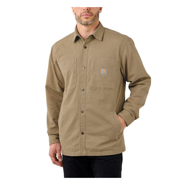 Carhartt Fleece Lined Denim Shirt Jac