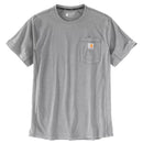 Carhartt Force Pocket T-Shirt Heather Grey / S  - Customhoj