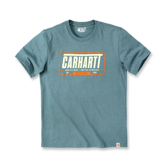 Carhartt Heavyweight T-Shirt Sea Pine Heather / M