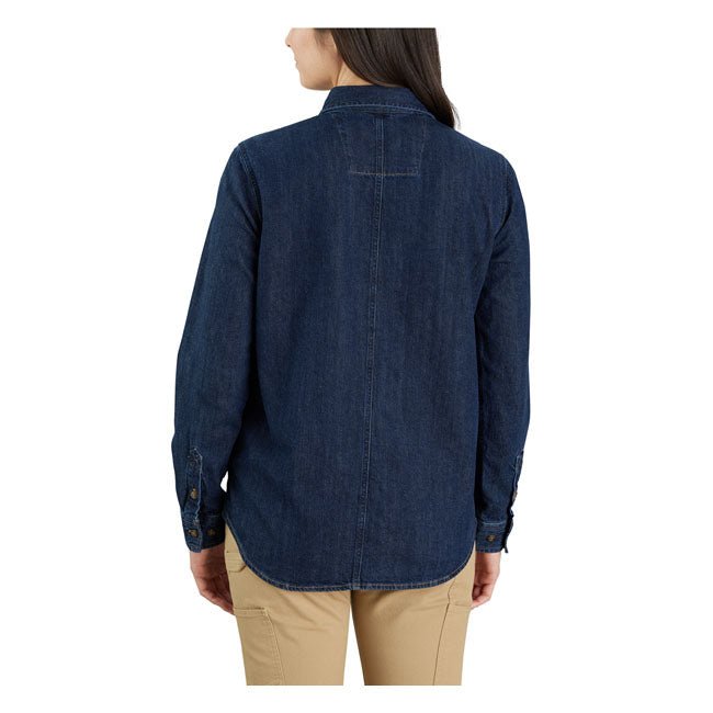 Carhartt Midweight Women Denim Shirt