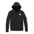 Carhartt Sleeve Logo Women Hoodie Black / XS