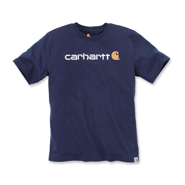 Carhartt T-shirt Navy / L Carhartt Core Logo T-Shirt Customhoj