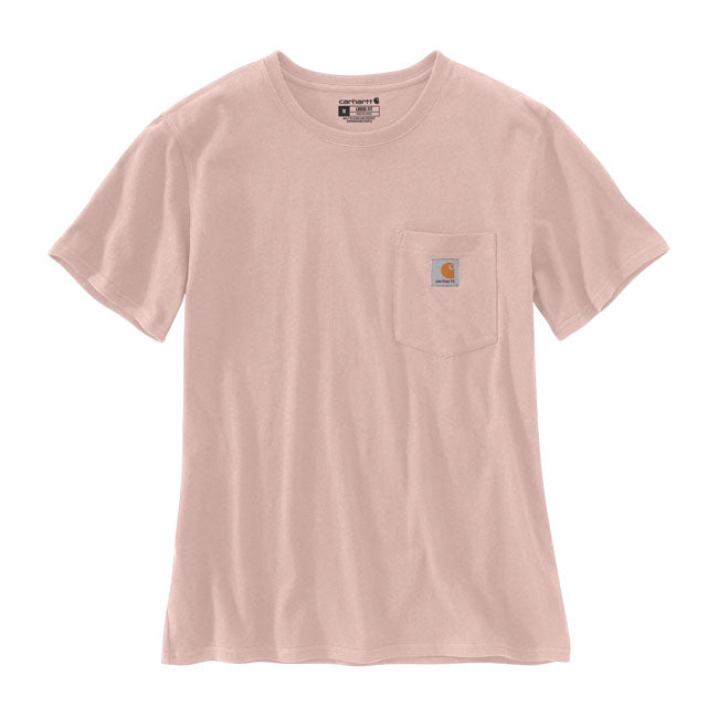 Carhartt Women Pocket T-Shirt Ash Rose / XS