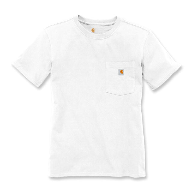 Carhartt Women Pocket T-Shirt White / XS