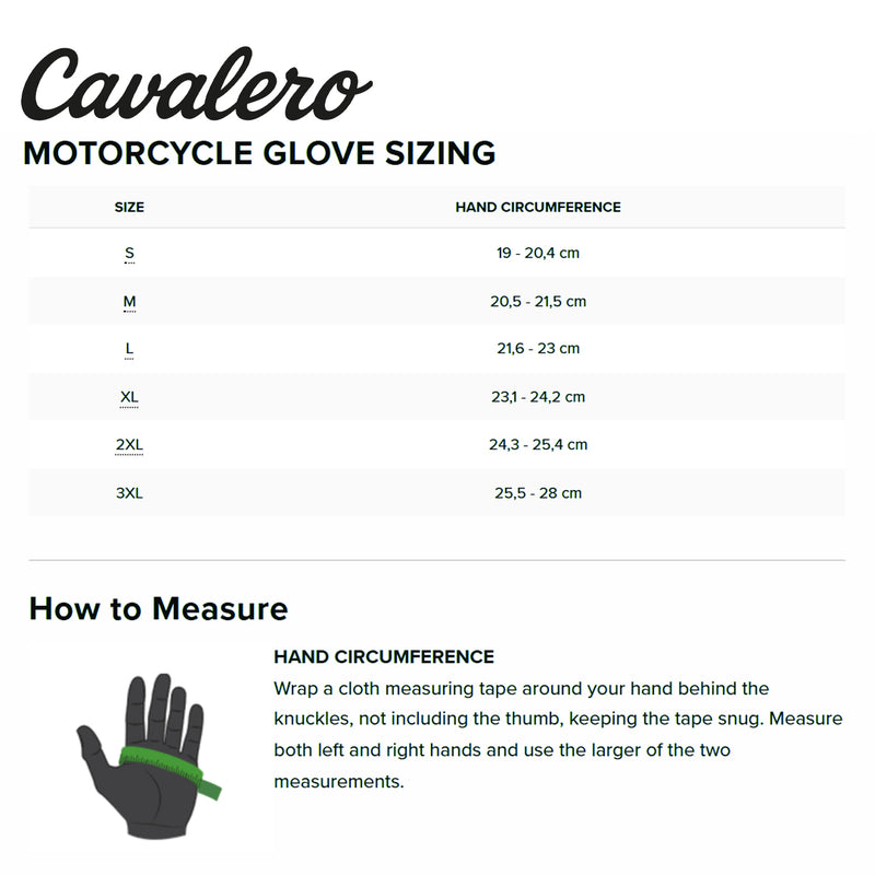 Cavalero Le Mans MC-Handskar