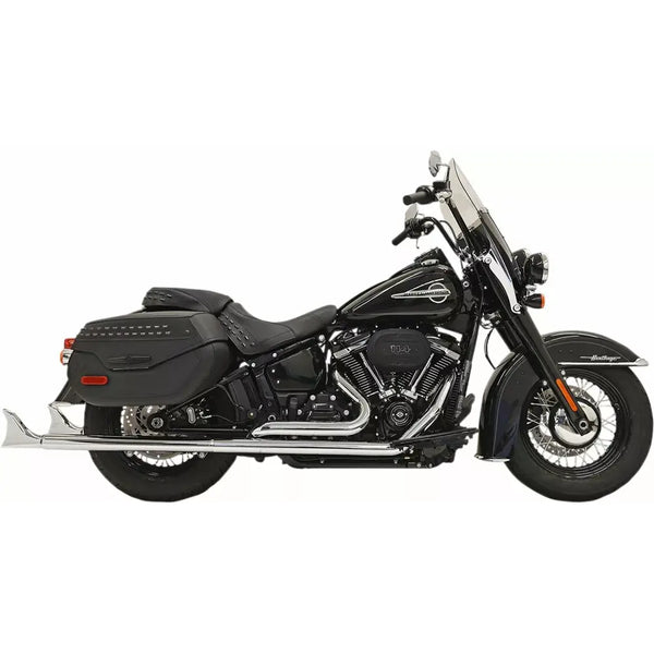 Bassani Fishtail True Dual Avgassystem till Harley