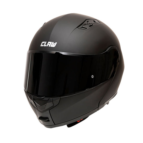 Claw Travel Flip-up Motorcycle Helmet Matte Black / XS (53-54cm)