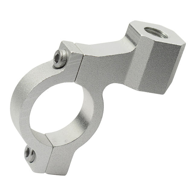 CNC Motorcycle Mirror Mount 10mm Silver