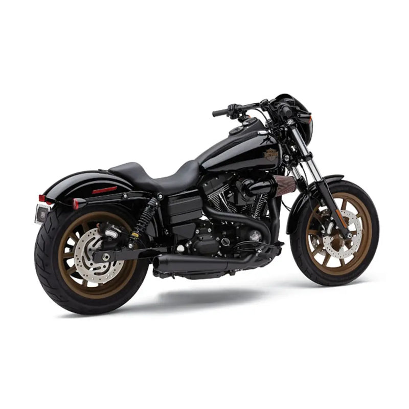Cobra El Diablo 2-into-1 Exhaust for Harley 12-17 Dyna / Black  - Customhoj