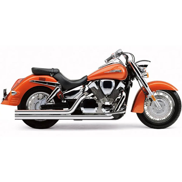 Cobra Speedster Longs Exhaust Chrome for Honda 02-08 VTX1300 R / S / T  - Customhoj