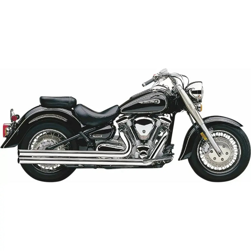 Cobra Speedster Longs Exhaust Chrome for Yamaha 99-07 XV1600/1700 Wild Star  - Customhoj