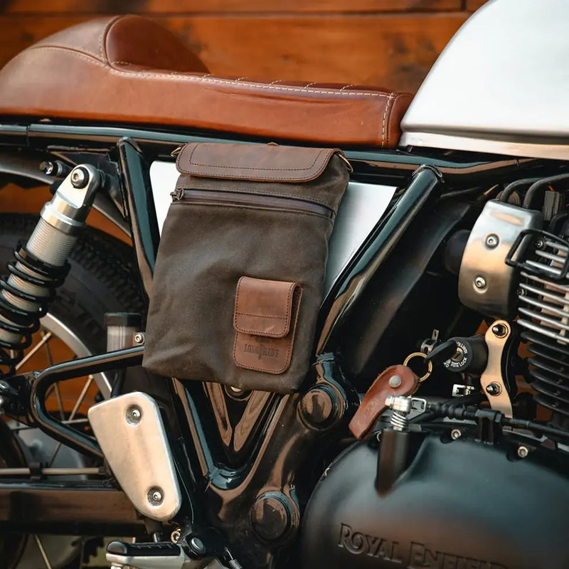 Longride Small Heritage Waxed Tankväska MC