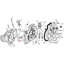 Crankcase Parts Diagram Exploded View for 77-90 Harley Sportster 28) 87-90 XL. Retaining ring, pinion shaft bearing. Replaces OEM: 11177A