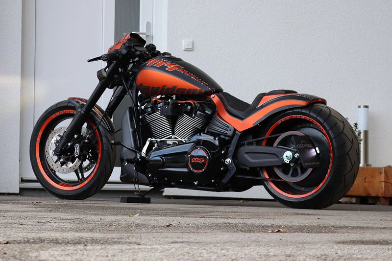 Cult-Werk Side Mounted License Plate Holder for Harley