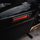 Custom Dynamics Dual Intensity Saddlebag Latch LED Lights for Harley  - Customhoj
