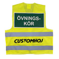 Customhoj Övningskör Motorcycle Vest Yellow / S  - Customhoj
