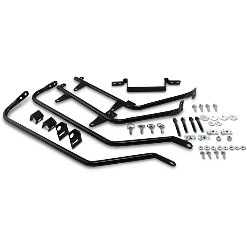 Cycle Visions Bagger Tail Hard Saddlebag Mounting Kit for Harley 18-24 Softail Deluxe / Fat Boy / Heritage Classic / Black  - Customhoj