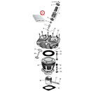 Cylinder Parts Diagram Exploded View for Harley Shovelhead 4) 66-84 Shovelhead. James top end gasket kit, incl. cylinder head and base gaskets. Replaces OEM: 17034-66