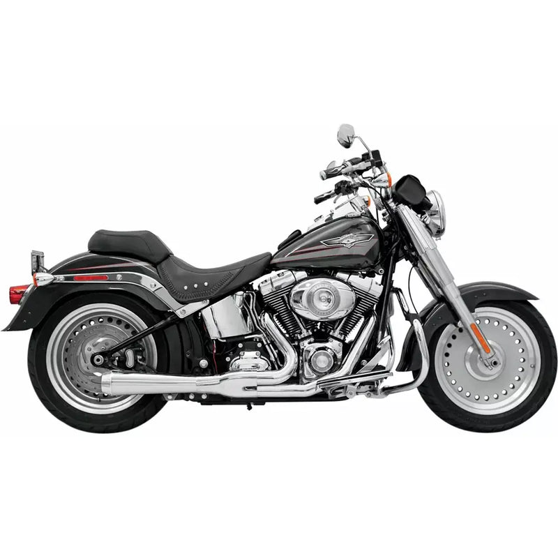 Bassani Road Rage Short Megaphone 2-till-1 Avgassystem till Harley