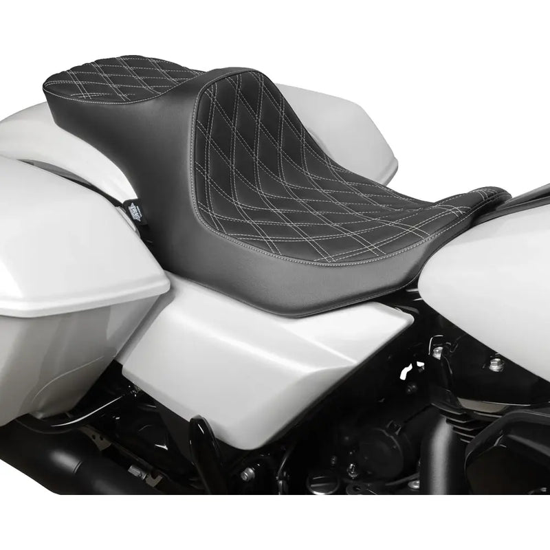 Drag Specialties Predator III 2-Up Sadel till Harley