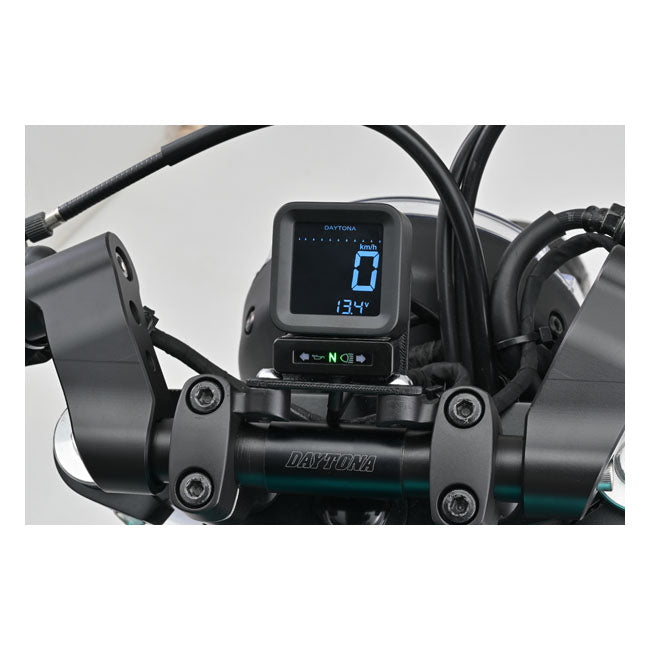 Daytona Cube Digital Motorcycle Speedometer / Tachometer