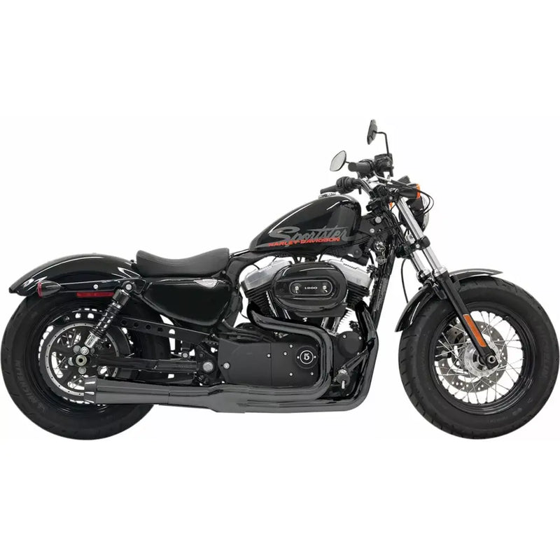 Bassani Road Rage II Mega Power 2-till-1 Avgassystem till Harley