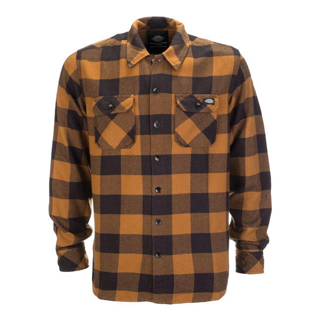 Dickies Shirt Brown / XS Dickies New Sacramento Shirt Customhoj