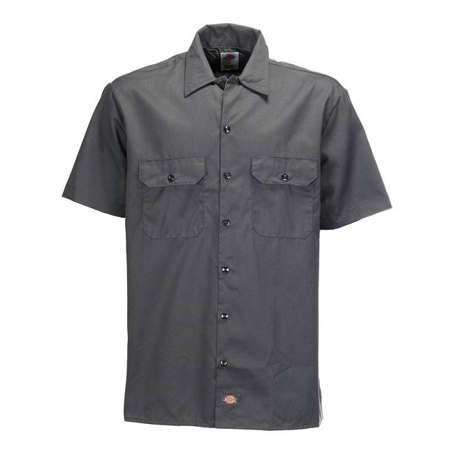 Dickies Shirt Short Sleeve Charcoal Gray / S Dickies Short Sleeve Shirt Customhoj