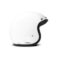 DMD Retro Classic Open Motorcycle Helmet White / XS (54cm)  - Customhoj