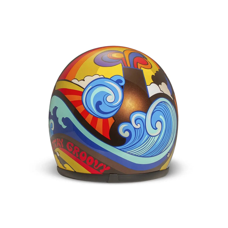 DMD Retro Custom Open Motorcycle Helmet  - Customhoj