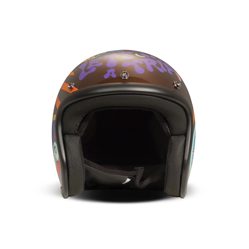 DMD Retro Custom Open Motorcycle Helmet  - Customhoj