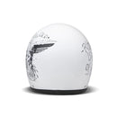 DMD Retro Graphic Open Motorcycle Helmet  - Customhoj