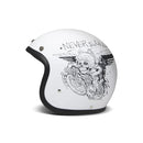 DMD Retro Graphic Open Motorcycle Helmet  - Customhoj
