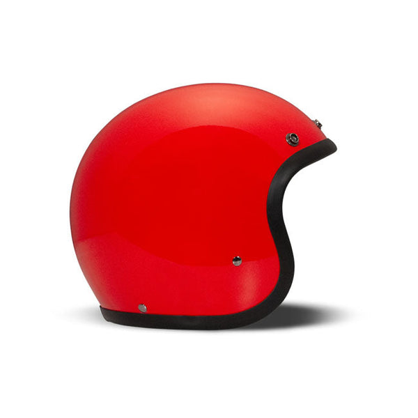 DMD Vintage Open Motorcycle Helmet Red XS (53-54cm)