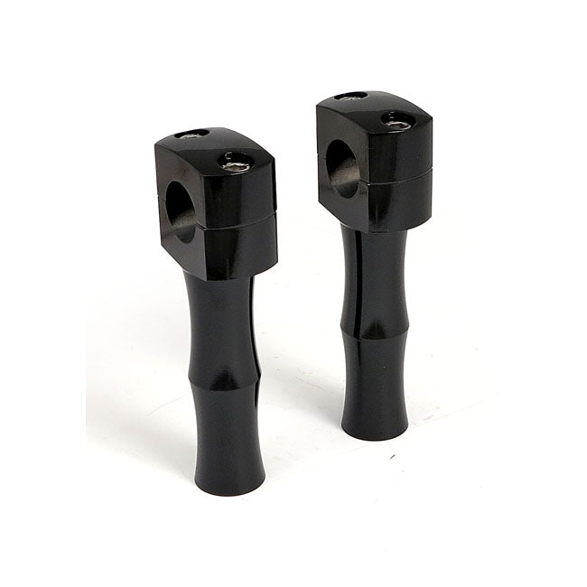 Domed Handlebar Risers Black / 5" (12.7cm)