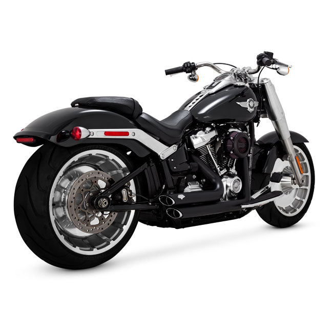 Vance & Hines Shortshots Staggered Avgassystem till Harley