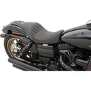 Drag Specialties 3/4 Low Solo Seat for Harley 06-17 Dyna / Diamond Black  - Customhoj