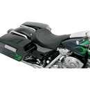 Drag Specialties Backrest Receptible Solo Seat for Harley 97-07 Touring (excl. Road King / Street Glide) / Black  - Customhoj
