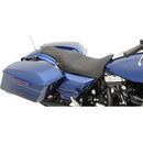 Drag Specialties Caballero 2-Up Seat for Harley 08-25 Touring (excl. 23-25 CVO; 24-25 Road Glide / Street Glide) / Diamond Black  - Customhoj