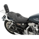 Drag Specialties Low Profile Touring Seat for Harley 82-03 XL Sportster / Pillow Top Black  - Customhoj