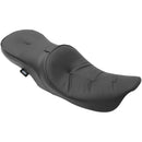 Drag Specialties Low Profile Touring Seat for Harley 97-07 Touring / Pillow Top Black  - Customhoj