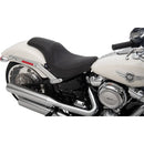 Drag Specialties Predator Seat for Harley 18-25 Softail Deluxe / Heritage / Slim / Street Bob / Standard / Black  - Customhoj