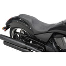 Drag Specialties Predator Seat for Victory 03-17 High Ball / Kingpin / Vegas / Flame Black  - Customhoj