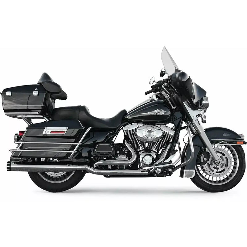 Bassani True Dual Down Under Grenrör till Harley